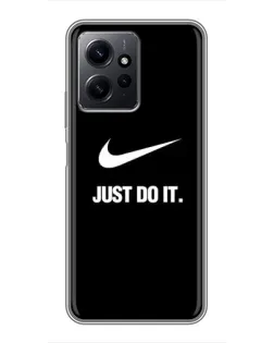 Чохол для Xiaomi Redmi Note 12 з картинкою «Класичний принт Nike»