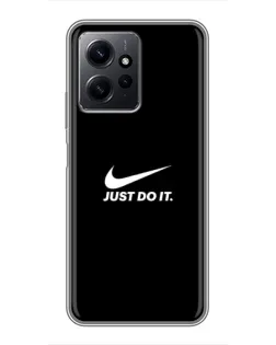Чохол для Xiaomi Redmi Note 12 з картинкою «Мінімалізм від Nike»