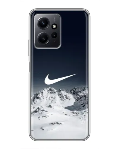 Чохол для Xiaomi Redmi Note 12 з картинкою «Nike — зимові гори» Чохол для Xiaomi Redmi Note 12 з картинкою «Nike — зимові гори»