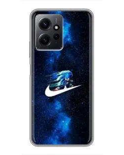 Чохол для Xiaomi Redmi Note 12 з картинкою «Зірковий шлях Nike»