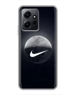 Чехол для Xiaomi Redmi Note 12 с картинкой «Nike в стиле граффити»