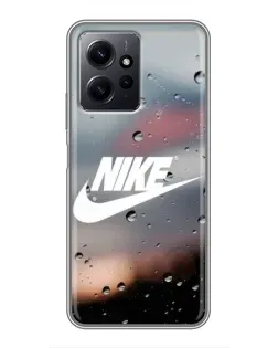 Чехол для Xiaomi Redmi Note 12 с картинкой «Nike в стиле ретро»