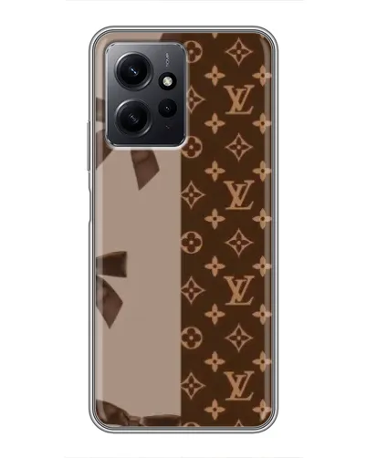 Чохол для Xiaomi Redmi Note 12 з картинкою «Louis Vuitton — банти»