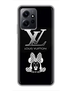 Чохол для Xiaomi Redmi Note 12 з картинкою «LV та Мінні Маус»