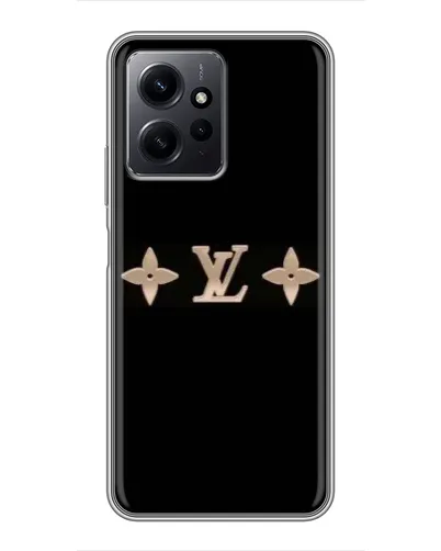 Чохол для Xiaomi Redmi Note 12 з картинкою «Louis Vuitton — мінімалізм»