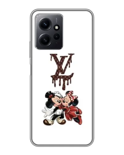 Чохол для Xiaomi Redmi Note 12 з картинкою «LV та Міккі Маус»
