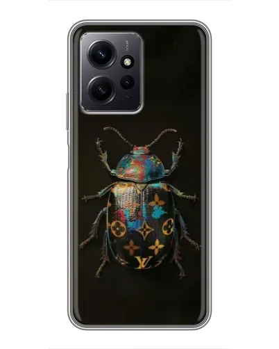 Чохол для Xiaomi Redmi Note 12 з картинкою «LV — мармуровий принт»