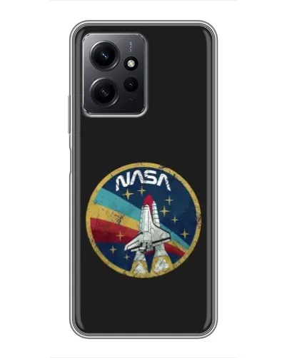 Чохол для Xiaomi Redmi Note 12 з картинкою «NASA — емблема місії» Чохол для Xiaomi Redmi Note 12 з картинкою «NASA — емблема місії»