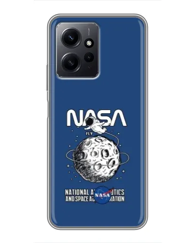 Чохол для Xiaomi Redmi Note 12 з картинкою «NASA — місячна місія» Чохол для Xiaomi Redmi Note 12 з картинкою «NASA — місячна місія»