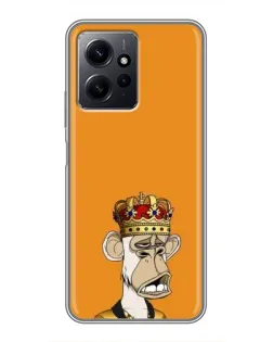 Чохол для Xiaomi Redmi Note 12 з картинкою «Золота мавпа Bored Ape»