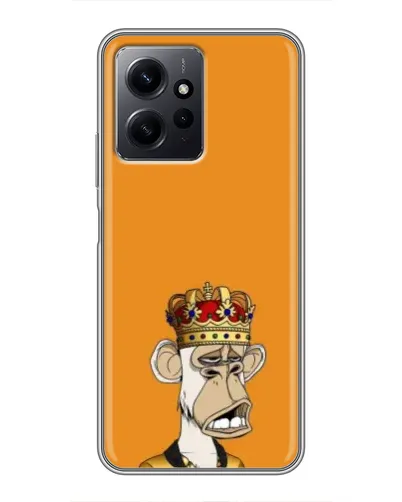 Чехол для Xiaomi Redmi Note 12 с картинкой «Золотая обезьяна Bored Ape»