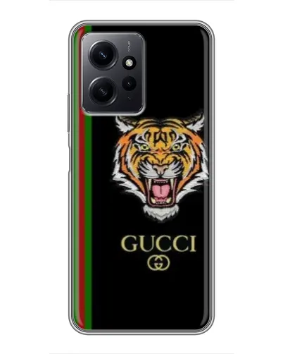 Чехол для Xiaomi Redmi Note 12 с картинкой «Тигр Gucci»