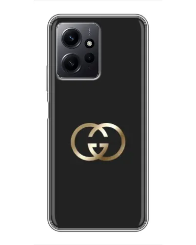 Чехол для Xiaomi Redmi Note 12 с картинкой «Минимализм Gucci»