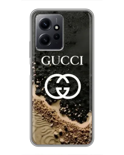 Чехол для Xiaomi Redmi Note 12 с картинкой «Gucci — песчаные дюны»