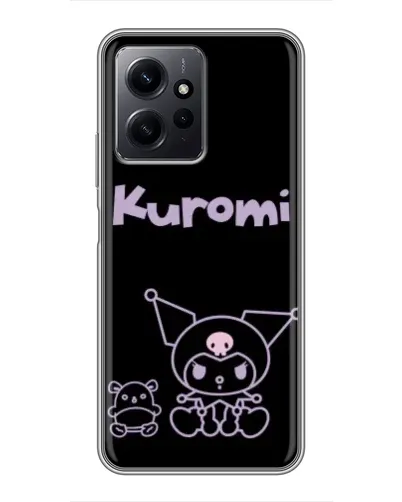 Чехол для Xiaomi Redmi Note 12 с картинкой «Kuromi — черный минимализм» Чехол для Xiaomi Redmi Note 12 с картинкой «Kuromi — черный минимализм»