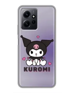 Чехол для Xiaomi Redmi Note 12 с картинкой «Kuromi — фиолетовый арт»