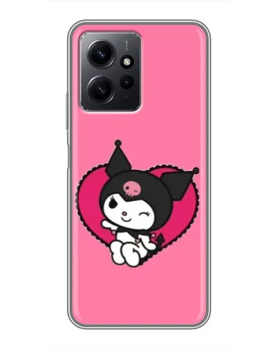 Чехол для Xiaomi Redmi Note 12 с картинкой «Kuromi — любовь в сердце» Чехол для Xiaomi Redmi Note 12 с картинкой «Kuromi — любовь в сердце»