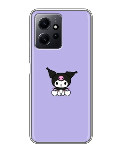 Чехол для Xiaomi Redmi Note 12 с картинкой «Kuromi — фиолетовый минимализм» Чехол для Xiaomi Redmi Note 12 с картинкой «Kuromi — фиолетовый минимализм»