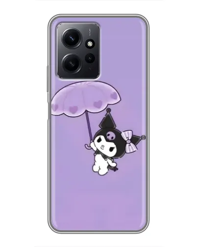 Чехол для Xiaomi Redmi Note 12 с картинкой «Kuromi с зонтиком» Чехол для Xiaomi Redmi Note 12 с картинкой «Kuromi с зонтиком»