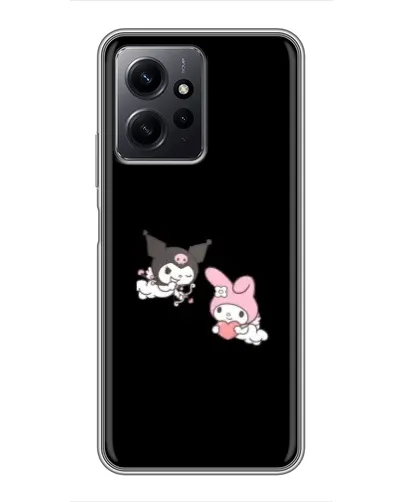 Чехол для Xiaomi Redmi Note 12 с картинкой «My Melody и Kuromi» Чехол для Xiaomi Redmi Note 12 с картинкой «My Melody и Kuromi»