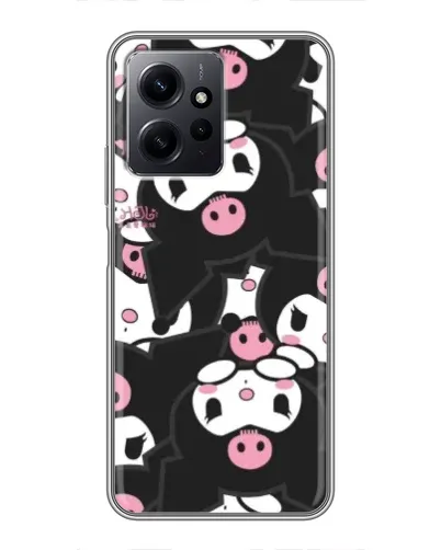 Чехол для Xiaomi Redmi Note 12 с картинкой «Паттерн голов Куроми» Чехол для Xiaomi Redmi Note 12 с картинкой «Паттерн голов Куроми»