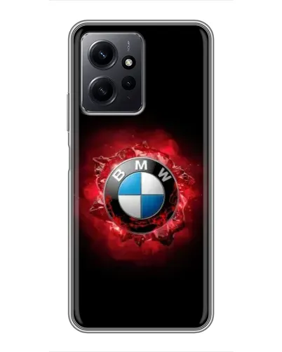 Чохол для Xiaomi Redmi Note 12 з картинкою «Логотип BMW — спалах»