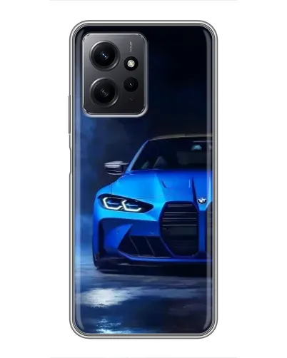 Чохол для Xiaomi Redmi Note 12 з картинкою «Блакитна BMW M4»