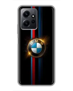 Чохол для Xiaomi Redmi Note 12 з картинкою «BMW M-Power неон»