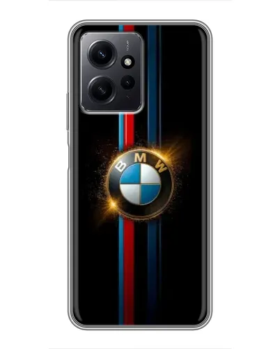 Чохол для Xiaomi Redmi Note 12 з картинкою «BMW M-Power неон»