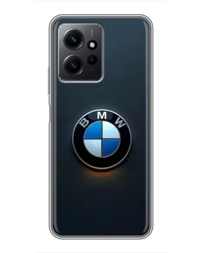 Чохол для Xiaomi Redmi Note 12 з картинкою «Логотип BMW — мінімалізм»