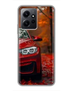Чохол для Xiaomi Redmi Note 12 з картинкою «Осіння BMW M4»