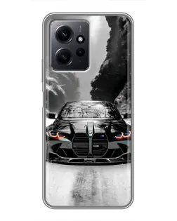 Чехол для Xiaomi Redmi Note 12 с картинкой «BMW — акварельный дрифт» Чехол для Xiaomi Redmi Note 12 с картинкой «BMW — акварельный дрифт»