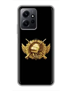 Чохол для Xiaomi Redmi Note 12 з картинкою «PUBG — помаранчевий градієнт» Чохол для Xiaomi Redmi Note 12 з картинкою «PUBG — помаранчевий градієнт»