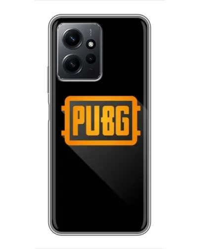 Чохол для Xiaomi Redmi Note 12 з картинкою «PUBG — рамка лого» Чохол для Xiaomi Redmi Note 12 з картинкою «PUBG — рамка лого»