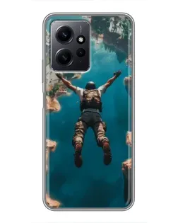Чохол для Xiaomi Redmi Note 12 з картинкою «PUBG — вільне падіння»