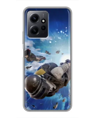 Чохол для Xiaomi Redmi Note 12 з картинкою «Десант PUBG — стрибок» Чохол для Xiaomi Redmi Note 12 з картинкою «Десант PUBG — стрибок»