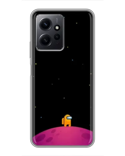 Чохол для Xiaomi Redmi Note 12 з картинкою «Самотній герой на планеті»
