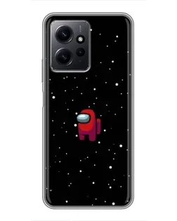 Чохол для Xiaomi Redmi Note 12 з картинкою «Червоний Among Us»