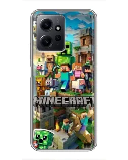 Чохол для Xiaomi Redmi Note 12 з картинкою «Замок Minecraft» Чохол для Xiaomi Redmi Note 12 з картинкою «Замок Minecraft»