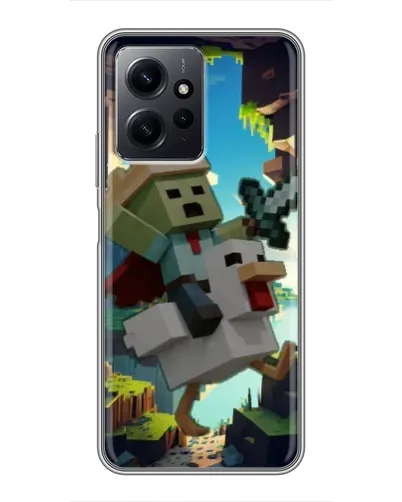 Чохол для Xiaomi Redmi Note 12 з картинкою «Стів та гусь»