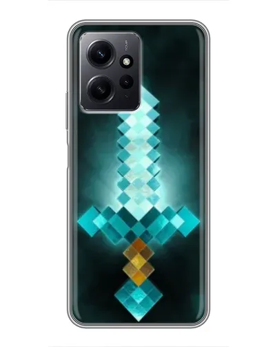 Чохол для Xiaomi Redmi Note 12 з картинкою «Алмазний меч неон»
