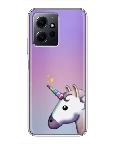 Чохол для Xiaomi Redmi Note 12 з картинкою «Єдиноріг градієнт»