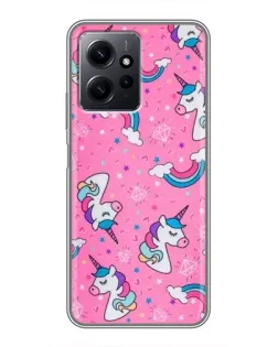 Чохол для Xiaomi Redmi Note 12 з картинкою «Unicorn паттерн рожевий» Чохол для Xiaomi Redmi Note 12 з картинкою «Unicorn паттерн рожевий»
