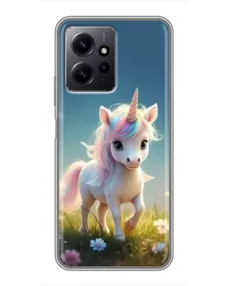Чохол для Xiaomi Redmi Note 12 з картинкою «Єдиноріг на галявині» Чохол для Xiaomi Redmi Note 12 з картинкою «Єдиноріг на галявині»