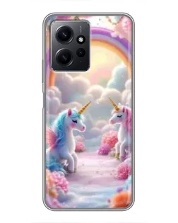 Чохол для Xiaomi Redmi Note 12 з картинкою «Веселка і єдинороги» Чохол для Xiaomi Redmi Note 12 з картинкою «Веселка і єдинороги»