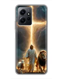 Чохол для Xiaomi Redmi Note 12 з картинкою «Лев Юди та Світло» Чохол для Xiaomi Redmi Note 12 з картинкою «Лев Юди та Світло»