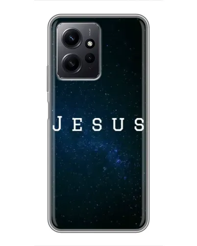 Чехол для Xiaomi Redmi Note 12 с картинкой «Звездное небо Jesus»