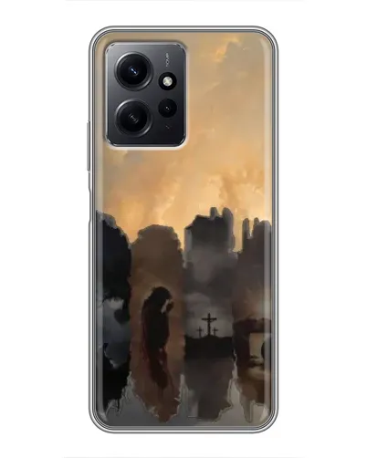 Чехол для Xiaomi Redmi Note 12 с картинкой «Дорога к вере»