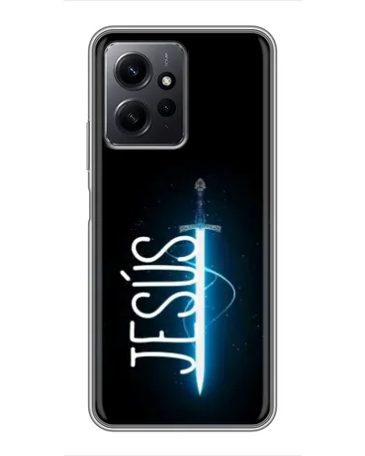 Чехол для Xiaomi Redmi Note 12 с картинкой «Меч Духа Jesus»