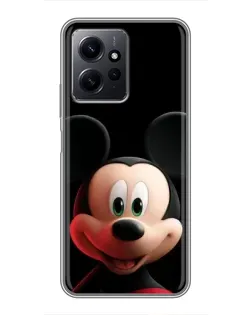 Чохол для Xiaomi Redmi Note 12 з картинкою «Усміхнений Міккі Маус»